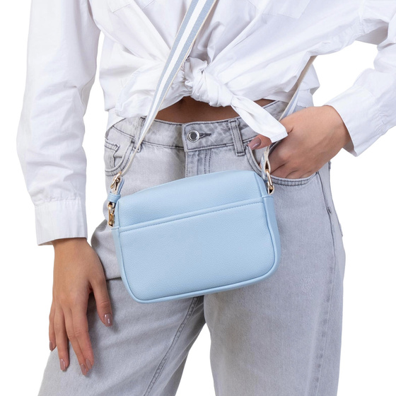 Alessio TOREBKA Damska CROSSBODY LISTONOSZKA KOPERTÓWKA na ramię PASEK