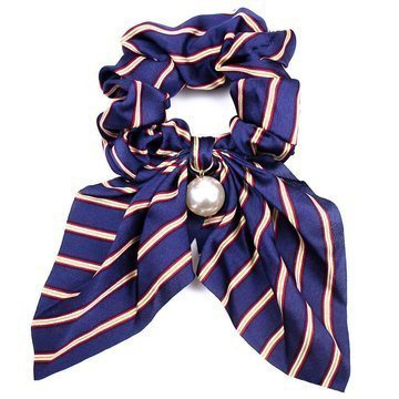 GUMKA DO WŁOSÓW apaszka SCRUNCHIES perła PASKI
