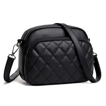 Alessio TOREBKA Damska CROSSBODY PIKOWANA na ramię PASEK QUILTED