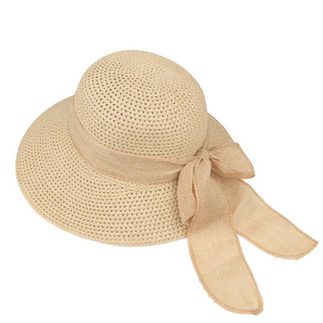 KAPELUSZ DAMSKI Alessio słomkowy boho lato plaża słomiany KOKARDA