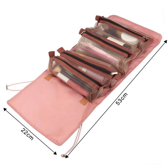 Alessio KOSMETYCZKA Podróżna Saszetka ORGANIZER na Kosmetyki ROZKŁADANA