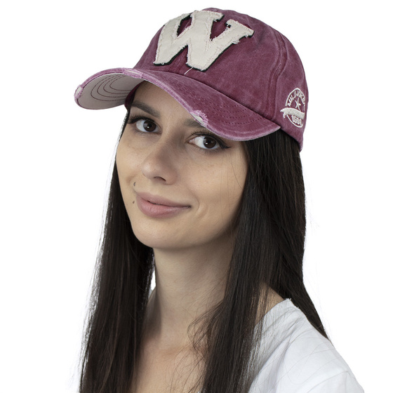 Czapka KASZKIETÓWKA z daszkiem retro VINTAGE bejsbolówka