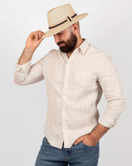 KAPELUSZ Alessio DAMSKI MĘSKI PLECIONY lato HAWANA letni PANAMA