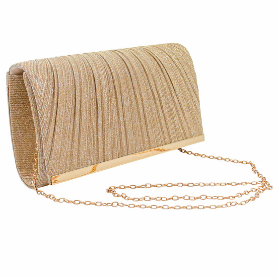 Torebka WIECZOROWA błyszcząca KOPERTÓWKA mała ELEGANCKA wizytowa