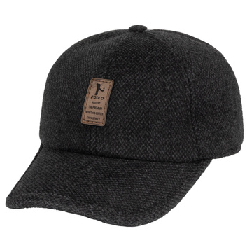 CZAPKA z DASZKIEM ZIMOWA DLA MĘŻCZYZNY NAUSZNIKI Jesień/Zima