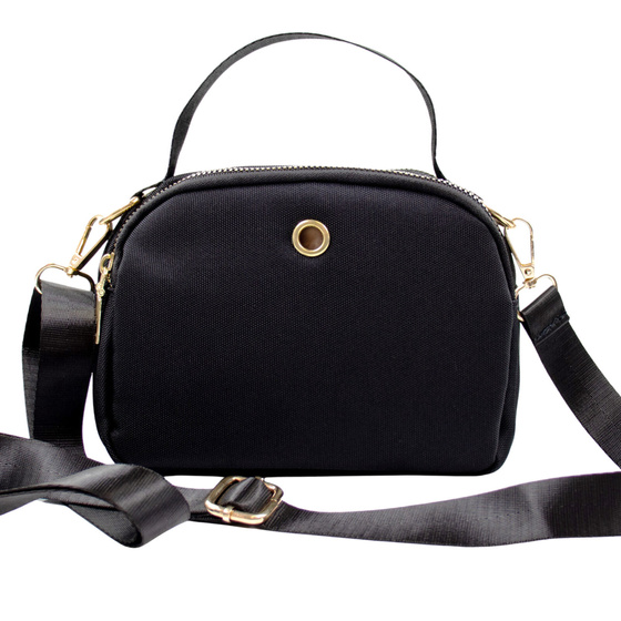 TOREBKA mała damska KLASYCZNA torba miejska kuferek LISTONOSZKA