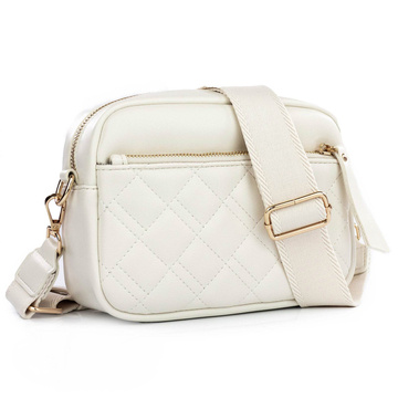 Alessio TOREBKA Damska CROSSBODY PIKOWANA na ramię PASEK QUILTED