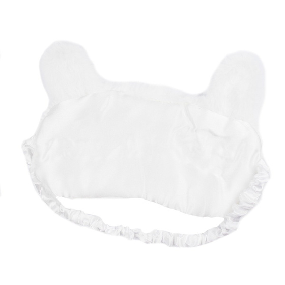 MASKA DO SPANIA opaska biała do samolotu KRÓLIK