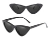 OKULARY PRZECIWSŁONECZNE damskie KOCIE OKO czarne