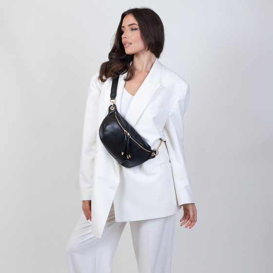 Alessio NERKA SASZETKA TOREBKA damska NA RAMIĘ lub na PAS CROSSBODY