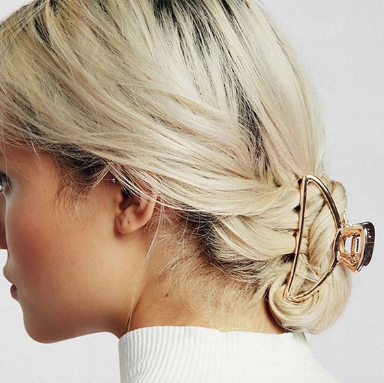 KLAMRA DO WŁOSÓW spinka KLAMERKA zaciskowa