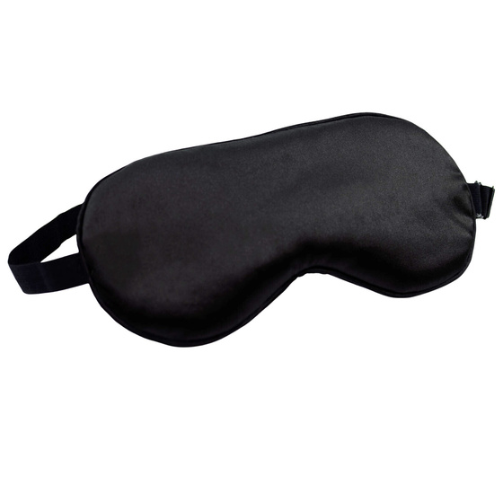 MASKA do spania Opaska na Oczy na gumce SATYNA