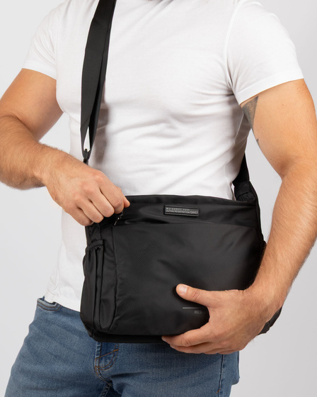 LISTONOSZKA SASZETKA torba na ramię MIEJSKA POJEMNA