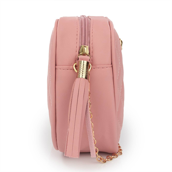 Alessio TOREBKA Damska PIKOWANA na ramię łańcuszek QUILTED CROSSBODY