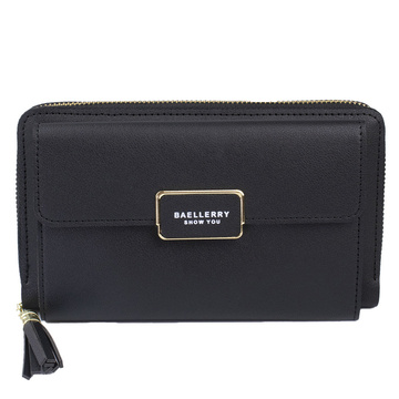 TOREBKA czarna mini ETUI KOPERTÓWKA NA TELEFON portfel