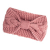 OPASKA DO WŁOSÓW na zimę SZEROKA różowa GRUBA