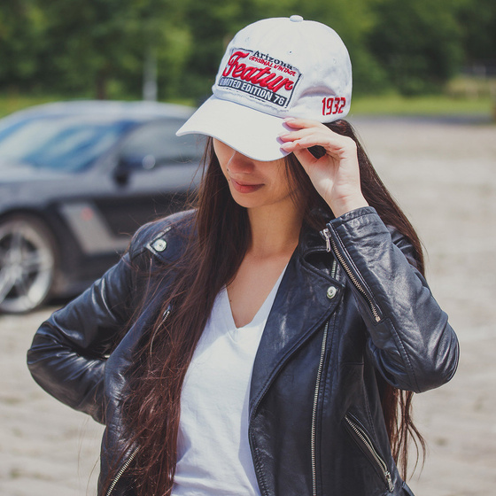 Kaszkietówka czapka Z DASZKIEM sportowa BEJSBOLÓWKA damska męska