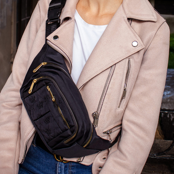 Torebka damska NERKA torba na ramię saszetka BIODROWA