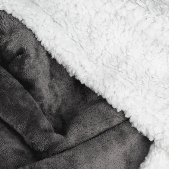 KOCOBLUZA KOC BLUZA CIEPŁA 2w1 GRUBA XXL FUTRZAK POLAR z kapturem OVERSIZE