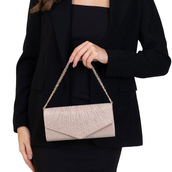 TOREBKA elegancka damska KOPERTÓWKA wizytowa wieczorowa mała ŚLUB