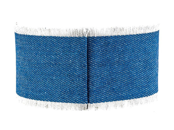 Choker NASZYJNIK jeans tradycyjny