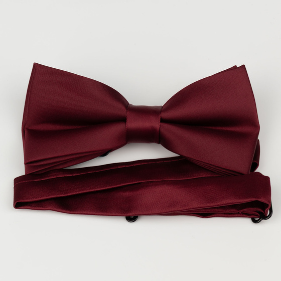 MUCHA MĘSKA MUSZKA GŁADKA ELEGANCKA regulacja do garnituru KLASYCZNA