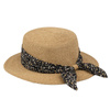 KAPELUSZ DAMSKI Alessio słomkowy boho lato plaża KOKARDA słomiany