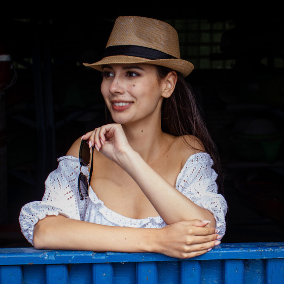 KAPELUSZ MĘSKI DAMSKI SŁOMKOWY HAWANA letni PANAMA lato