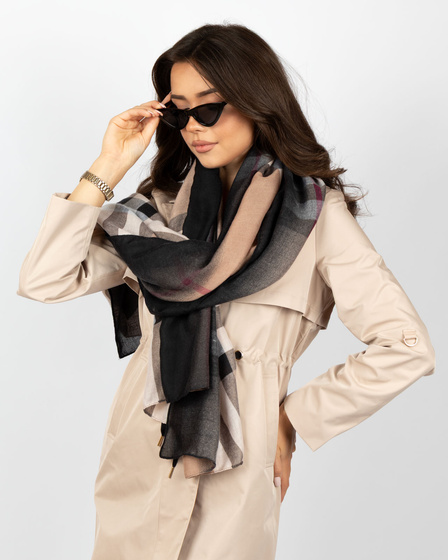 CHUSTA Damska SZAL SZALIK Alessio na SZYJĘ na GŁOWĘ chustka LEKKA ZWIEWNA