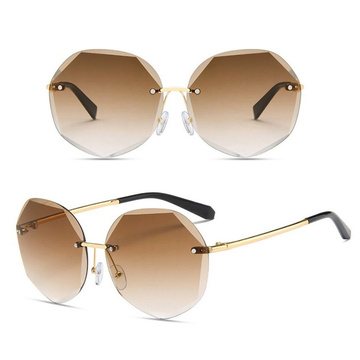 OKULARY przeciwsłoneczne damskie BRĄZOWE szkła