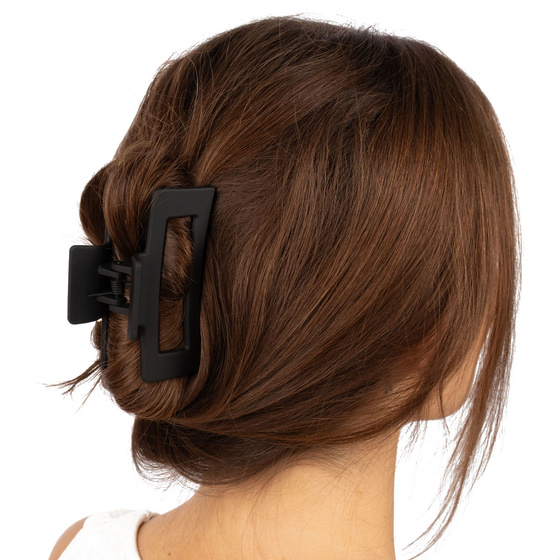 KLAMRA DO WŁOSÓW klamerka SPINKA szczęka prostokątna