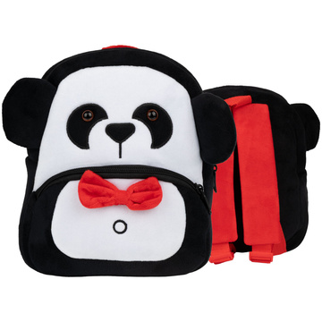 PLECAK SZKOLNY dla Dziewczynki Chłopca Przedszkolaka panda PLUSZOWY