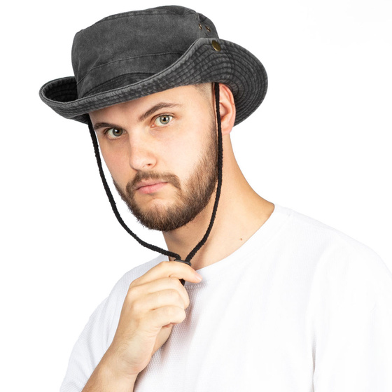 KAPELUSZ letni MĘSKI WĘDKARSKI Na Ryby bucket SAFARI