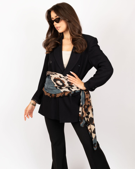 CHUSTA Damska SZAL SZALIK Alessio na SZYJĘ na GŁOWĘ chustka LEKKA ZWIEWNA