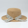 KAPELUSZ DAMSKI Alessio słomkowy boho lato plaża KOKARDA słomiany