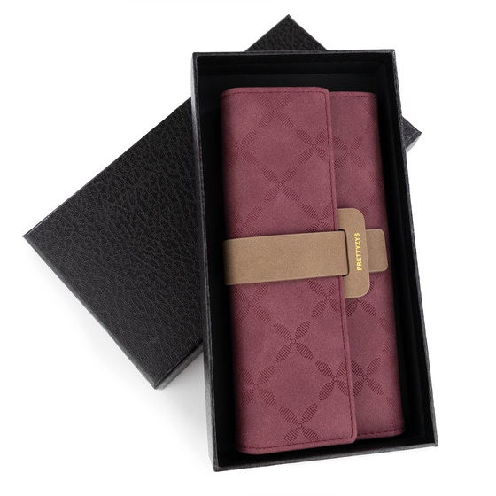 Alessio PORTFEL damski DUŻY PORTMONETKA Pudełko PREZENTOWE