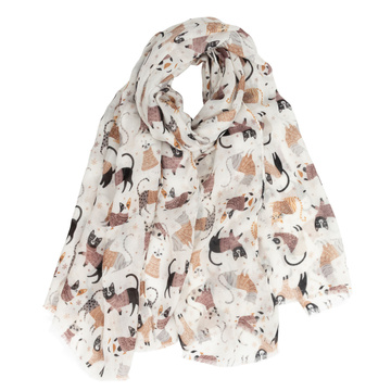 CHUSTA Damska SZAL SZALIK Alessio na SZYJĘ na GŁOWĘ chustka LEKKA ZWIEWNA