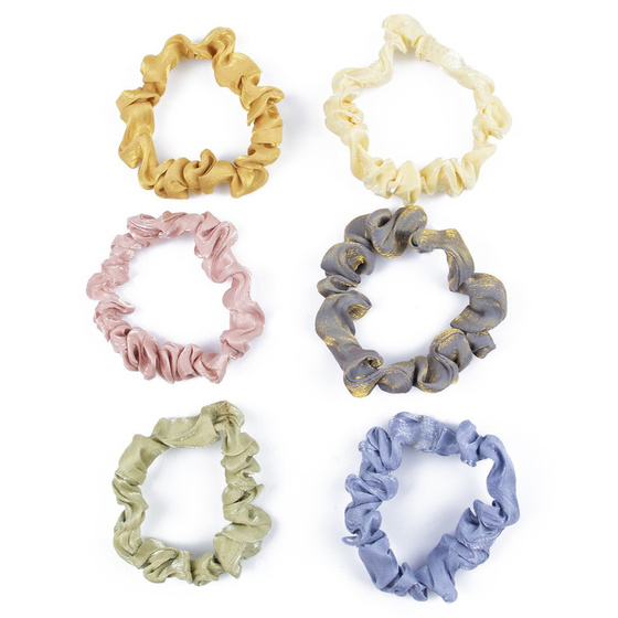 ZESTAW SCRUNCHIES gumki do włosów FROTKI