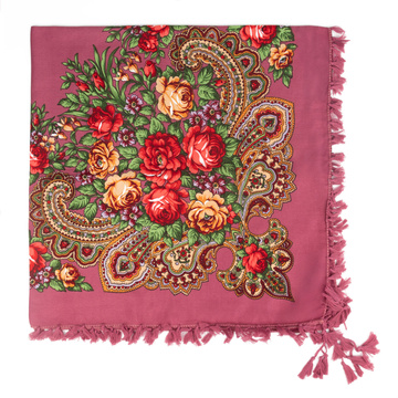 CHUSTA Ludowa Alessio GÓRALSKA Folk KWIATY DUŻA