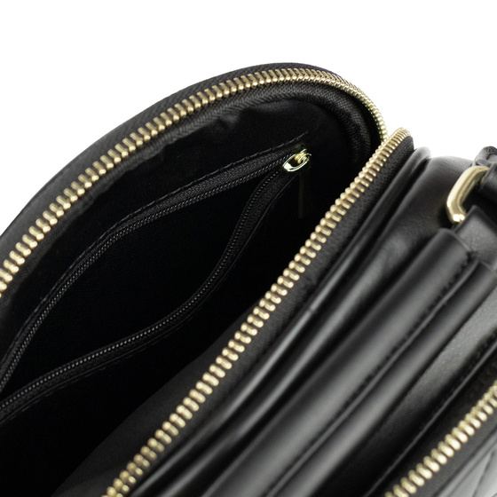 Alessio TOREBKA Damska listonoszka PIKOWANA PASEK QUILTED CROSSBODY