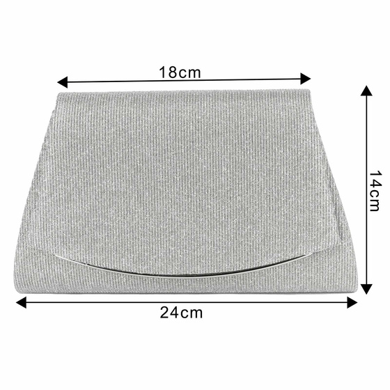 Torebka mała WIECZOROWA KOPERTÓWKA WIZYTOWA ŁAŃCUSZEK elegancka