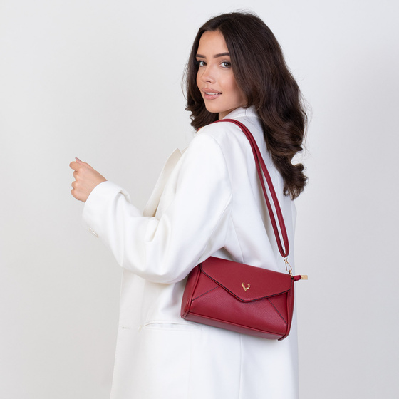 Alessio TOREBKA Damska CROSSBODY KOPERTÓWKA LISTONOSZKA na ramię PASEK