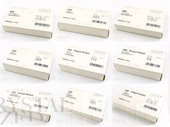 SWAROVSKI koraliki JET 3221 18 mm TWIST SEW-ON