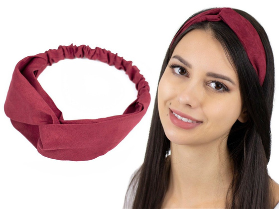 OPASKA DO WŁOSÓW damska TURBAN na gumce WĘZEŁ na głowę
