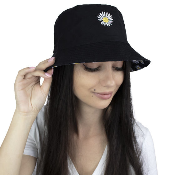 BUCKET HAT czapka dwustronna KAPELUSZ rybacki