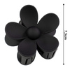 SPINKA DO WŁOSÓW duża klamra matowa klamerka żabka szczęka KWIAT