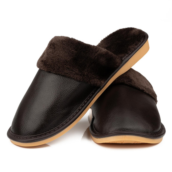 KAPCIE damskie/męskie Alessio domowe OCIEPLANE MIĘKKIE Futerko r. 43-44