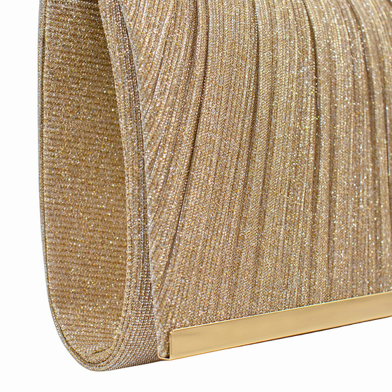 Torebka WIECZOROWA błyszcząca KOPERTÓWKA mała ELEGANCKA wizytowa