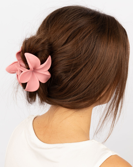 SPINKA DO WŁOSÓW klamra żabka szczęka Kwiat Plumerii KWIAT HAWAJSKI