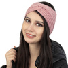 OPASKA DO WŁOSÓW na głowę zimowa damska TURBAN ciepła WĘZEŁ
